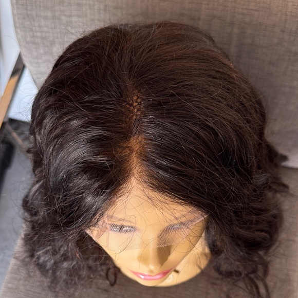 LUVME 18” dark brown wig with original box and accessories - Picture 11 of 16